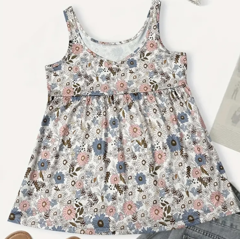 Floral Tank Top